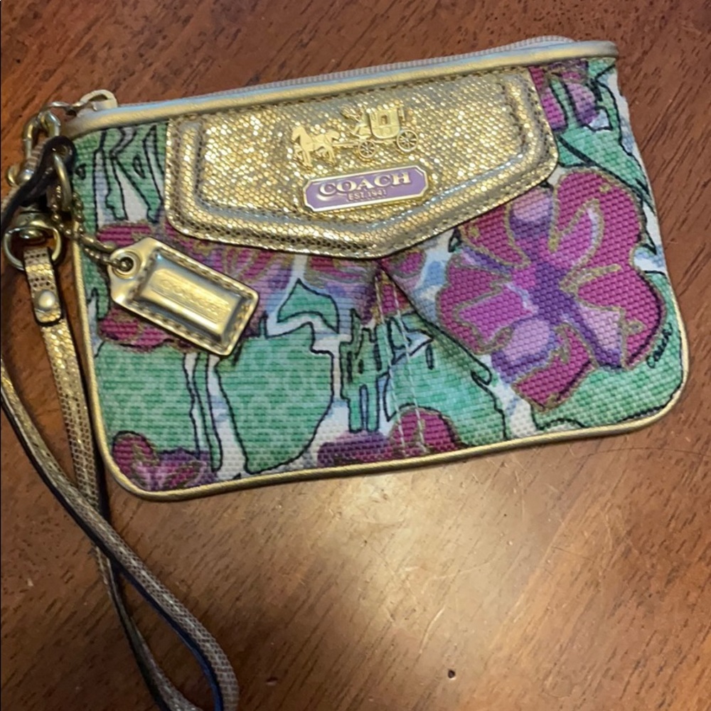 Coach wristlet